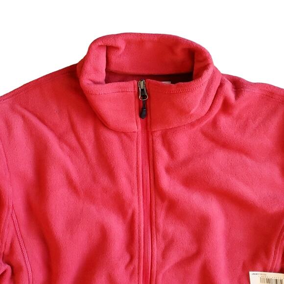 Size small fleece full zip jacket 2 front zipper pockets - Picture 2 of 3
